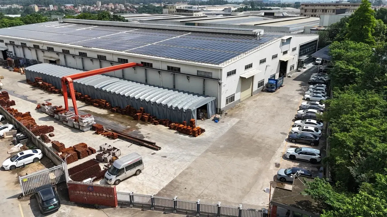 Company manufacturing facility